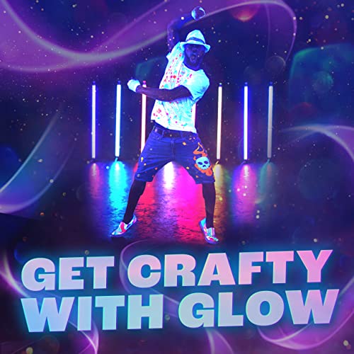 neon nights Glow in the Dark Paint