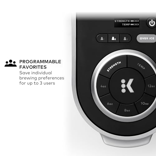 Keurig K-Supreme Plus Single Serve K-Cup Pod Coffee Maker, MultiStream Technology, Customizable Strength and Temperature Settings, Programmable, 78oz Removable Reservoir, Stainless Steel