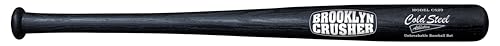 Cold Steel Baseball Bat Brooklyn Crusher (92BSS), Black 29 inch