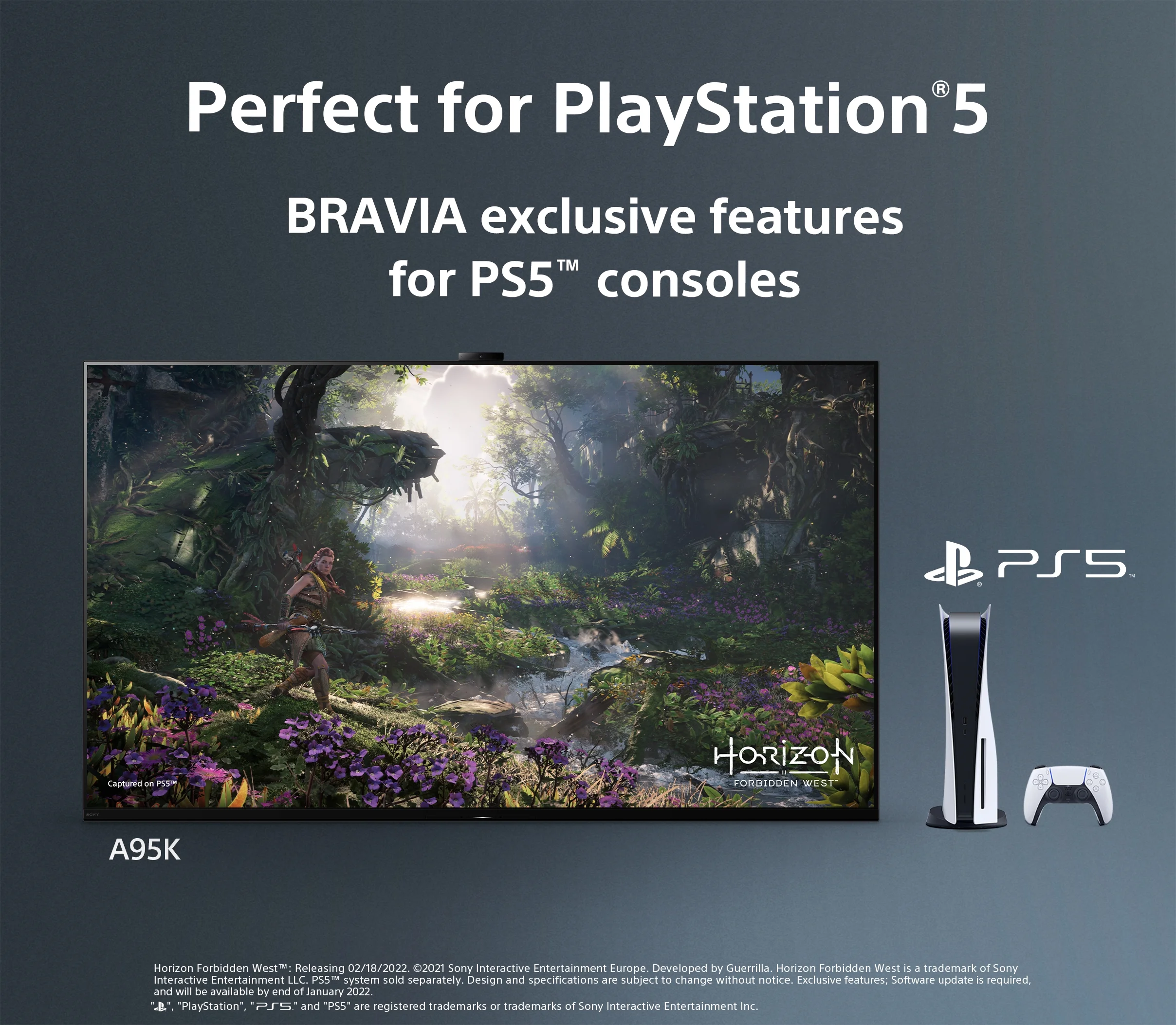 Sony 55” Class A95K 4K HDR OLED TV with smart Google TV XR55A95K- 2022 Model