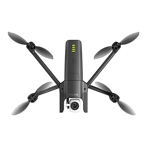 Parrot PF728000 ANAFI Drone, Foldable Quadcopter Drone with 4K HDR Camera, Compact, Silent & Autonomous, Realize your shots with a 180° vertical swivel camera, Dark Grey