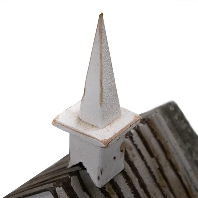 Nature Creations Country Chapel Bird House, White