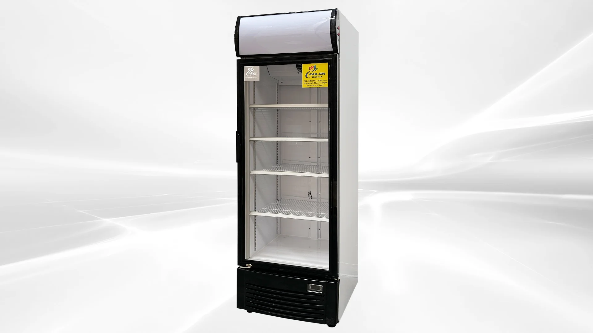 NSF Drink Beverage glass door refrigerator 15.2 cu ft LG-430 by one get one promotion.