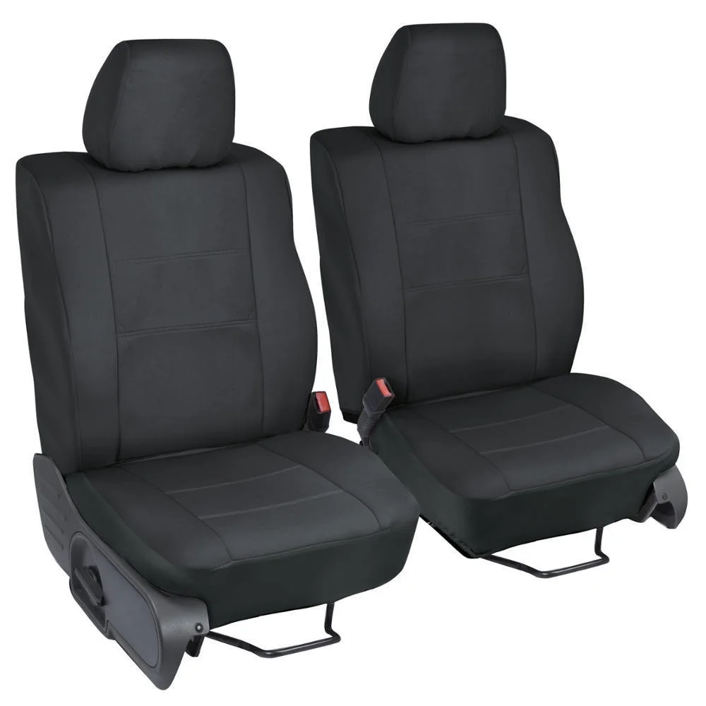 BDK Ford F-150 Black Custom Fit Seat Covers Crew Cab 04-08 Bucket Seat