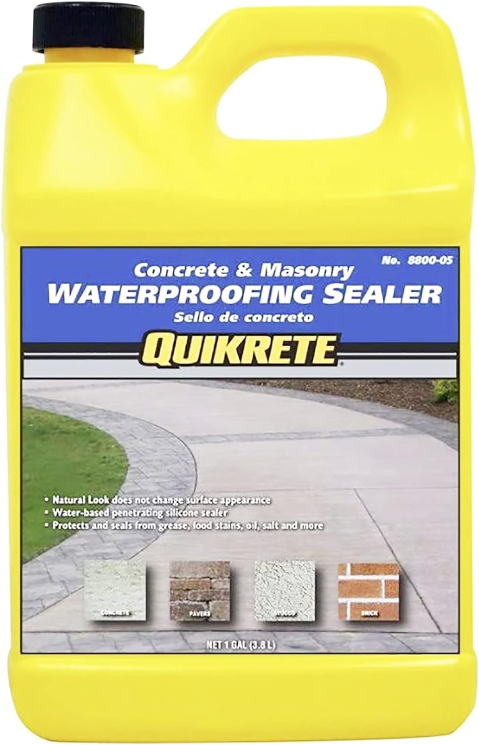 Quikrete Concrete Coatings Natural Waterproof Sealer 1 gal.