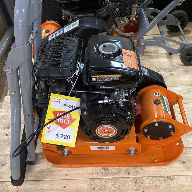 Yardmax 1850lb Compaction Force Plate Compactor YC0850 - Shop Hardware Tools Online Store