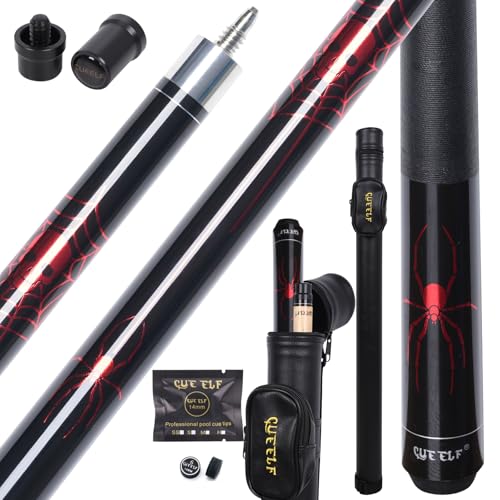 Pool Cue Stick,Billiard Cue Sticks with Hard Case Low Deflection Shaft Professional Billiard Pool Cues Sticks 19.5-21 oz cue Stick