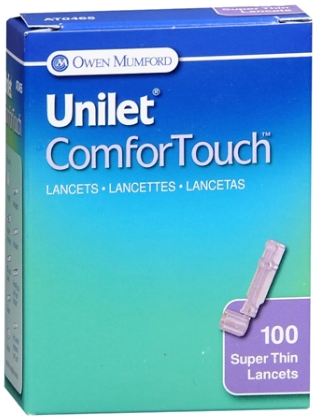Unilet ComforTouch Lancets Super Thin 30G 100 Each (Pack of 6)