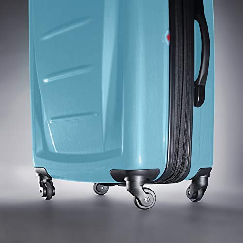 Samsonite Winfield 2 Hardside Expandable Luggage with Spinner Wheels, Brushed Anthracite, Checked-Large 28-Inch