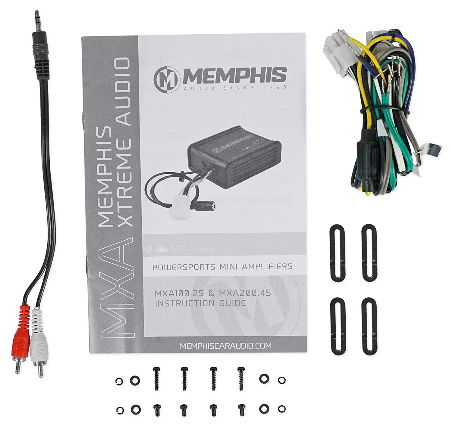 Memphis MXA200.4S 4-Channel 4x50 Watts Peak Power at 4 Ohm