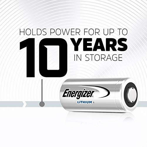 Energizer 123 Lithium Batteries, 3V CR123A Lithium Photo Batteries (12 Battery Count) - Packaging May Vary