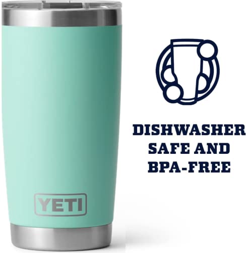 YETI Rambler 20 oz Stainless Steel Vacuum Insulated Tumbler w/MagSlider Lid