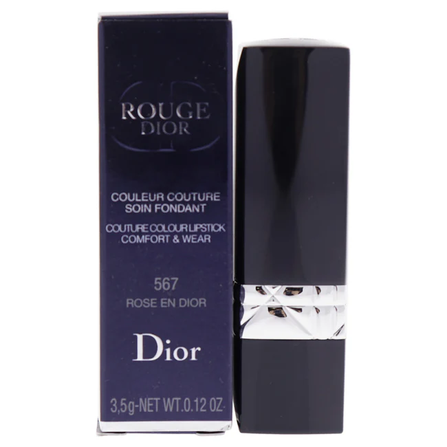 Christian Dior Rouge Dior Couture Colour Comfort and Wear Lipstick - 567 Rose En Dior by Christian Dior for Women - 0.12 oz Lipstick