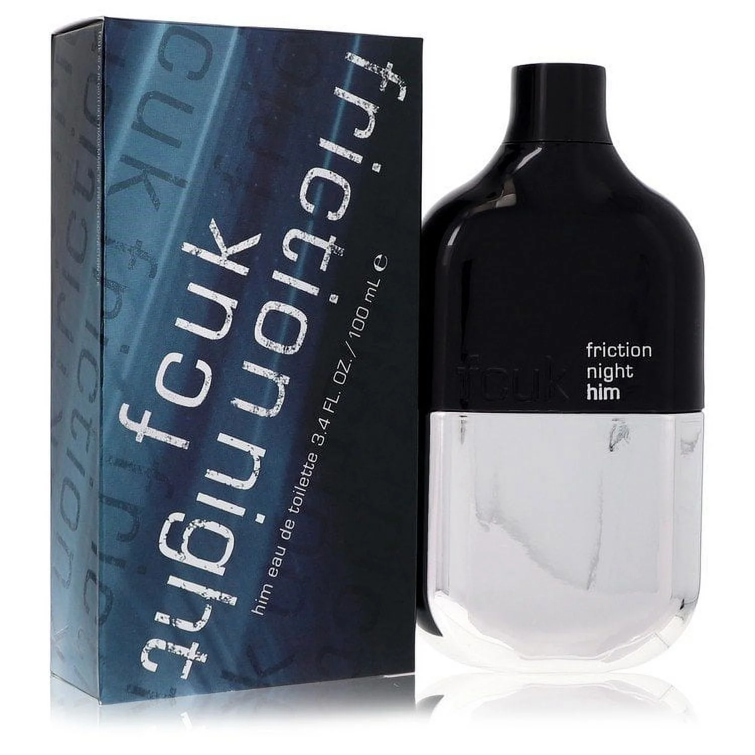 Fcuk Friction Night Eau De Toilette Spray - Unleash the Mystery