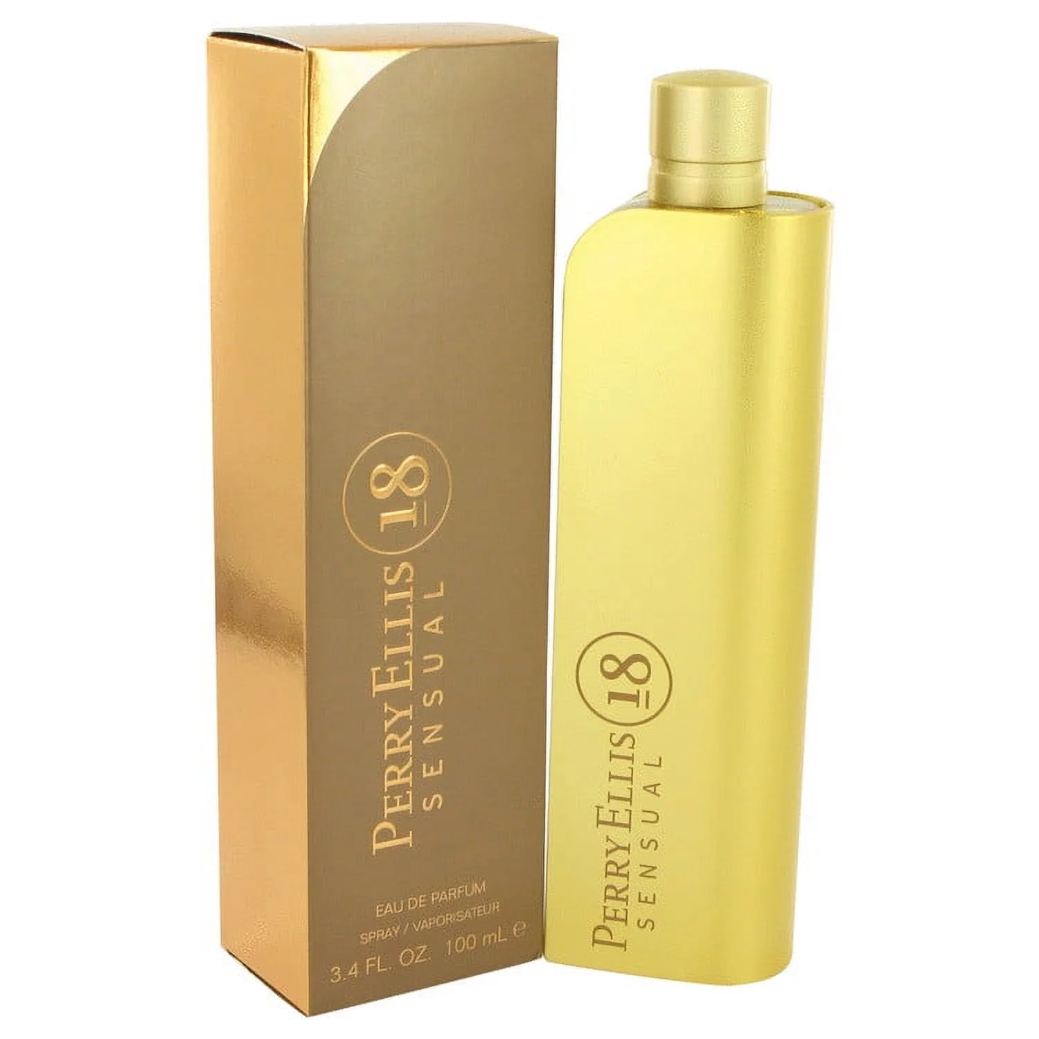 Perry Ellis 18 Sensual by Perry Ellis,Eau De Parfum Spray 3.4 oz, For Women