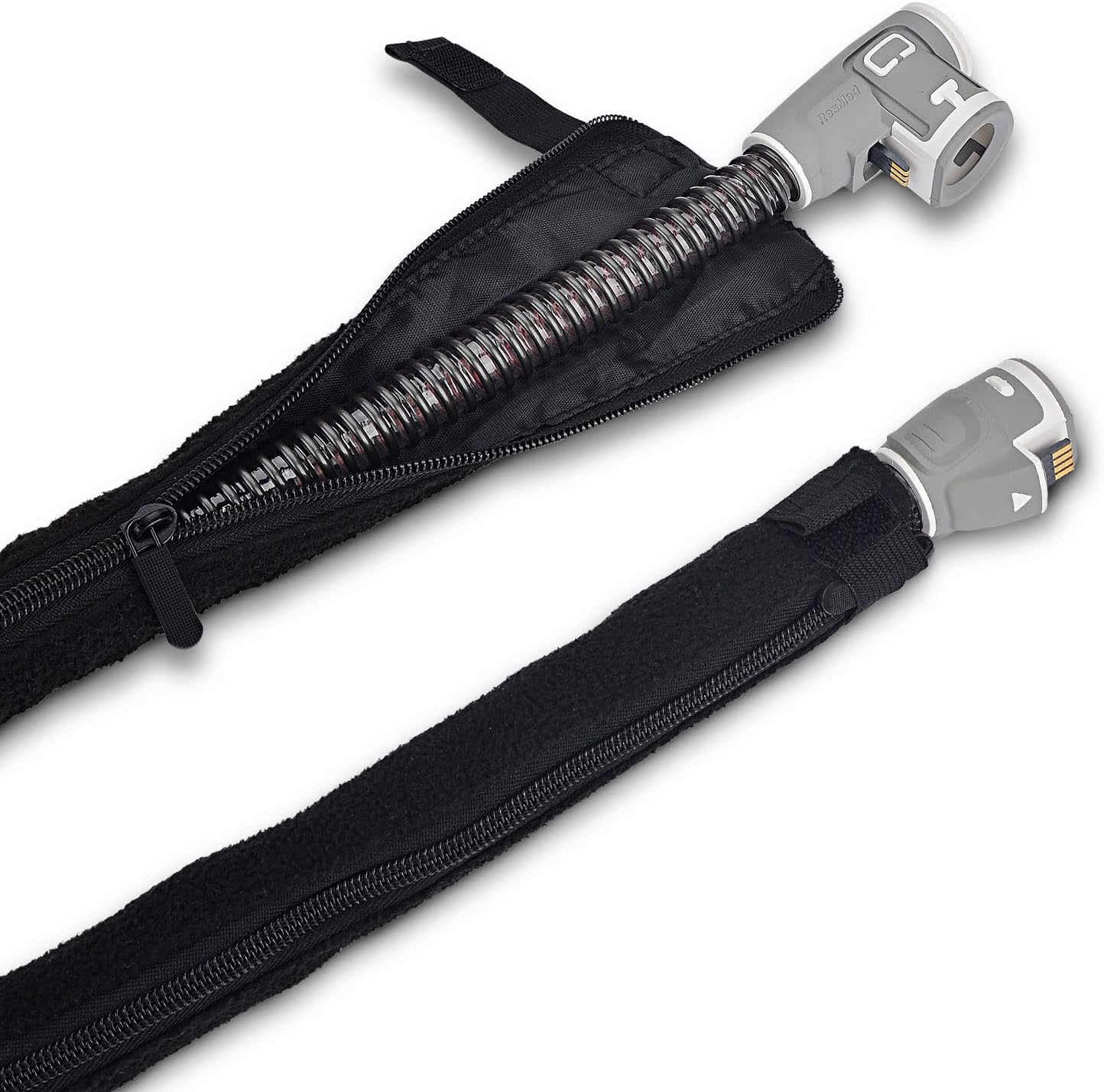 6.3ft CPAP Hose Cover for ResMed ClimatelineAir AirSense 10 & 11, Cat Proof CPAP Tube Cover, Double-sided Hose Wrap Full Zipper for Heated Tubing