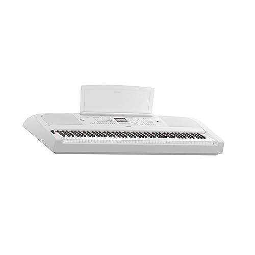 Yamaha 88-Key Weighted Digital Piano, with Foot Switch and Music Rest, Black-Furniture Stand Sold Separately, ‎167.64 x 45.72 x 20.32 cm (DGX670B)