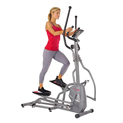 Sunny Health & Fitness Magnetic Elliptical Trainer Elliptical Machine w/Tablet Holder