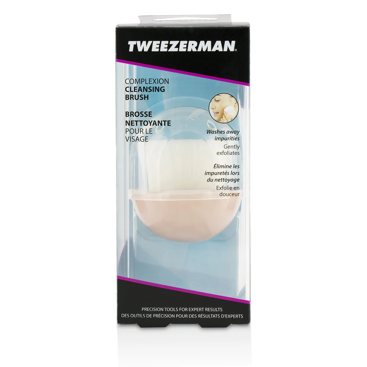 Tweezerman Complexion Cleansing Brush  1pc