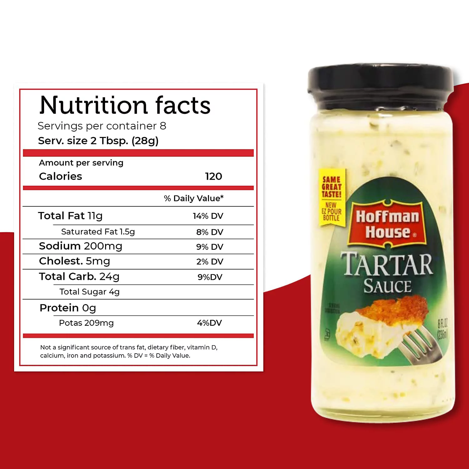 Hoffman House Tartar Sauce, 8 fl oz