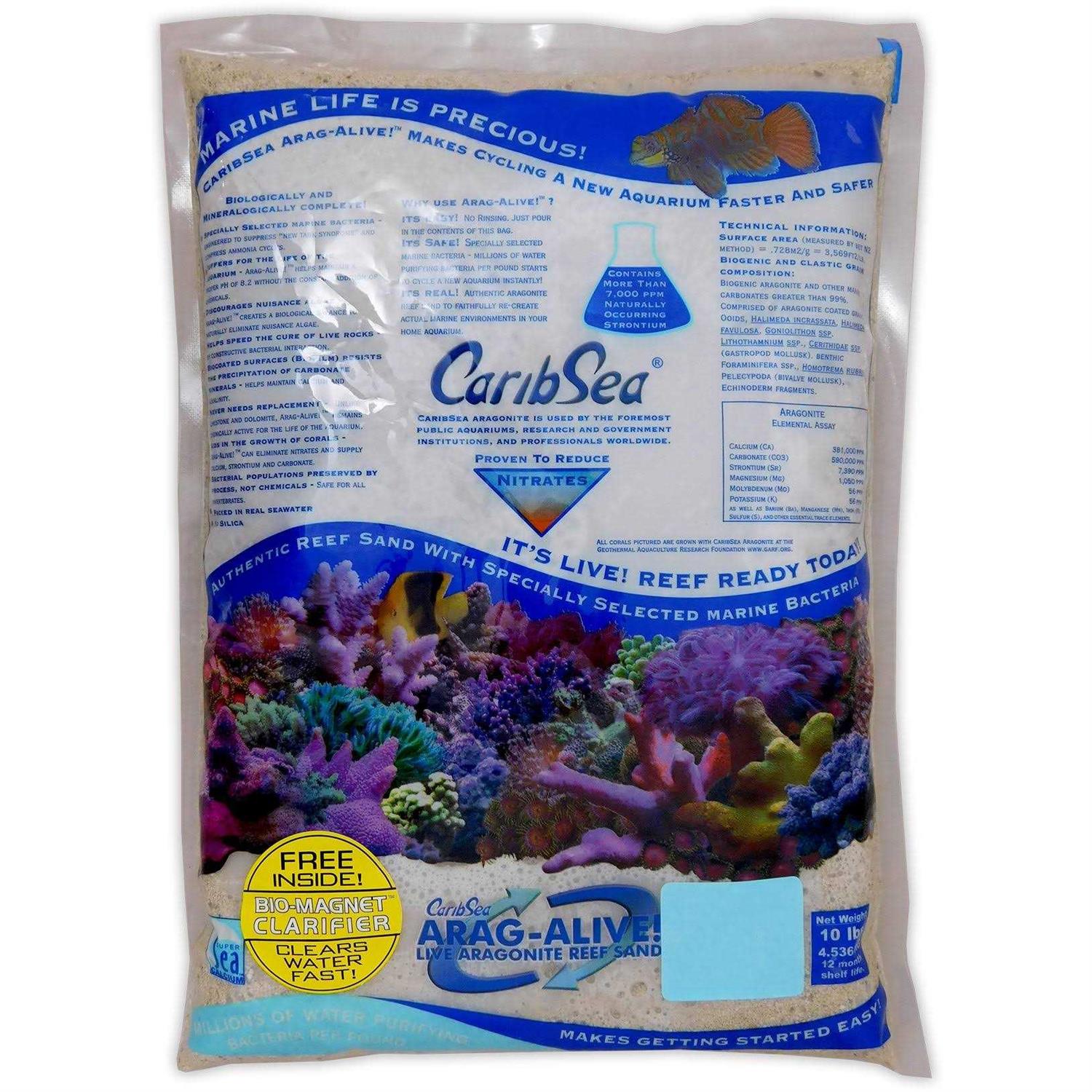 CaribSea Arag Alive Fiji Pink Sand - Pet Supplies online store