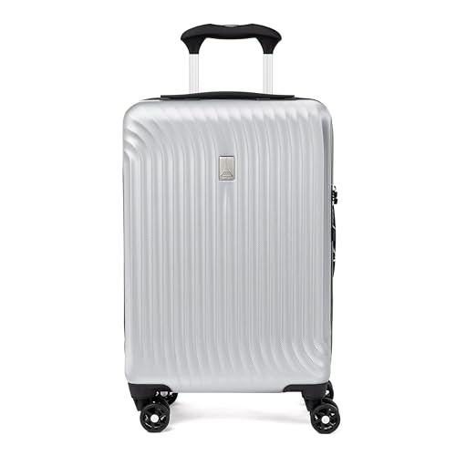 Travelpro Maxlite Air Hardside Expandable Carry on Luggage, 8 Spinner Wheels, Lightweight Hard Shell Polycarbonate Suitcase, Shadow Grey, Carry On 21-Inch