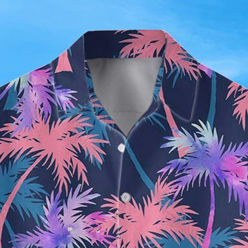 Mens Vacation Shirts Printed Casual Shirt Mens Vacation Shirts Mens Funny Hawaiian Button Down Shirts Button Down