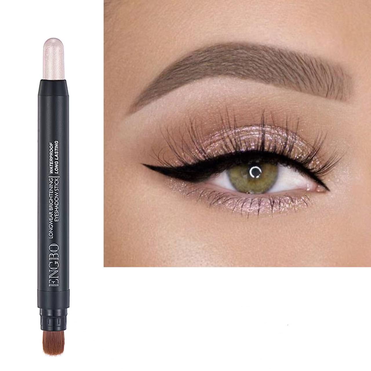 Eyeshadow Waterproof Eyeshadow Stick, Pearl Shimmer (02)