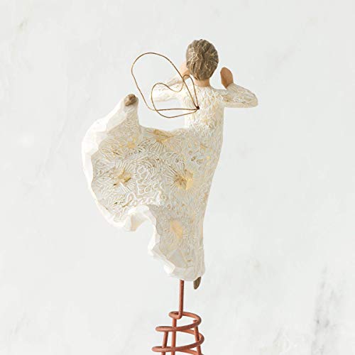 Willow Tree Song of Joy Tree Topper, Sculpted Hand-Painted Figure
