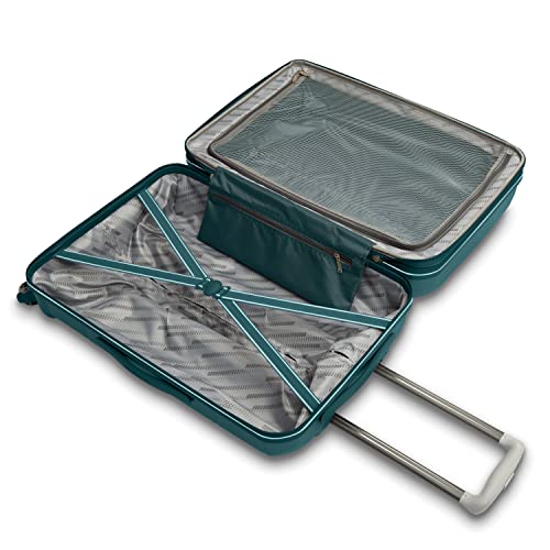 American Tourister Stratum 2.0 Expandable Hardside Luggage with Spinner Wheels, Purple Haze, Carry-on