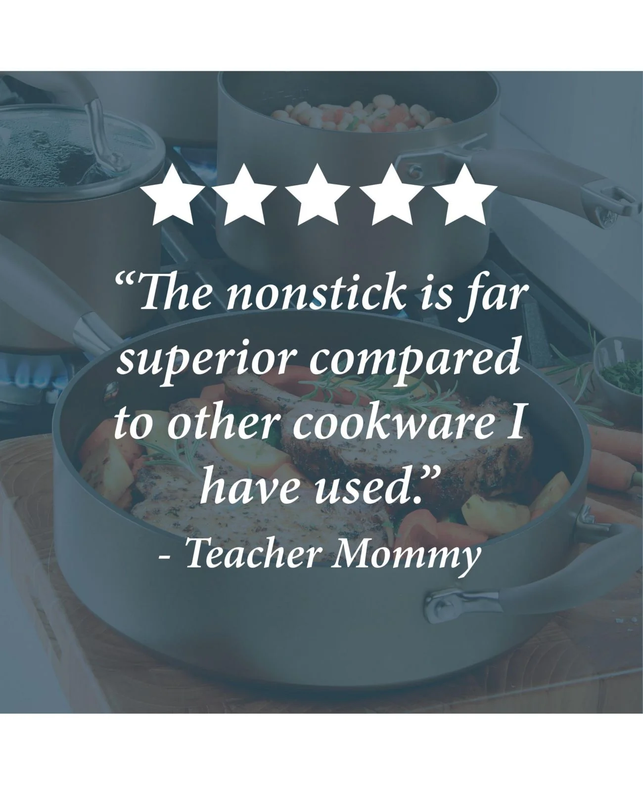 Anolon Advanced Home Hard-Anodized Nonstick 11-Pc. Cookware Set – Bronze