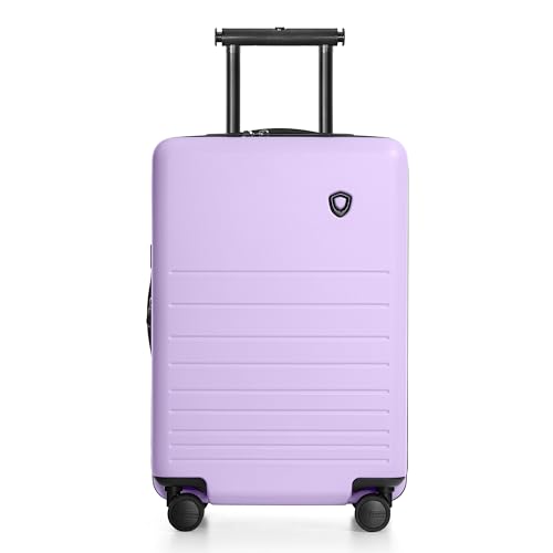 Traveler's Choice Markham Hardside Expandable Luggage with Double Spinner Wheels, Carry-On 21-Inch Suitcase, Green