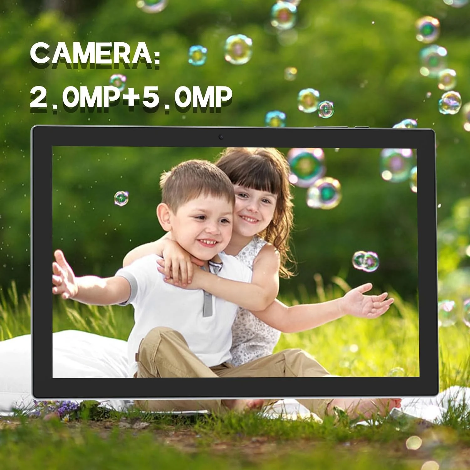 10 Inch Tablet, 4GB RAM 64GB ROM Storage Tablets, Android 11 Tableta, 512GB Expand 8MP Camera, Quad-Core Processor WiFi Tablet, 6000mAh Battery, 10.1'' 1280*8000 IPS HD Touch Screen, Google Tableta PC