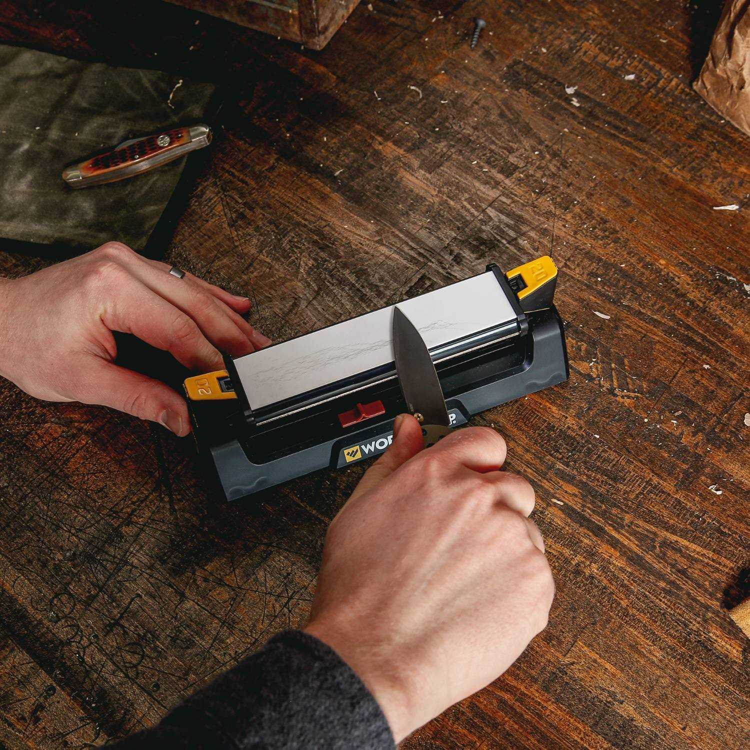 Work Sharp Benchstone Knife Sharpener - Shop Hardware Tools Online Store