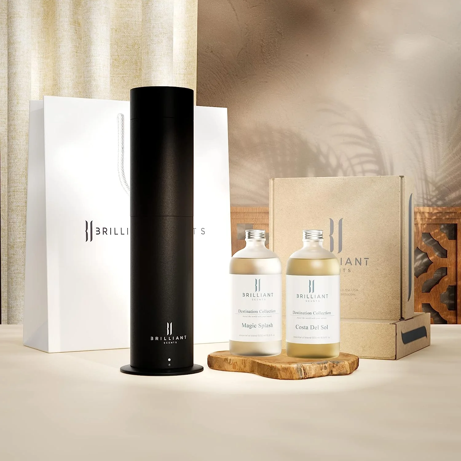 Brilliant Scents - Serene Escape | Inspired by Shambhala Retreat at Parrot Cay - Turks and Caicos | Luxury Home & Business Scent | Violet - Fragrance Oil - 200ml