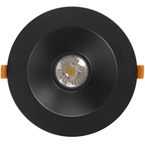 Maxxima 6 in. Ultra-Thin Recessed Anti-Glare LED Downlight, Canless IC Rated, 1300 Lumens, 5 Color Temperature Selectable 2700K/3000K/3500K/4000K/5000K, Dimmable, 90 CRI, 5 CCT Slim, J-Box Included