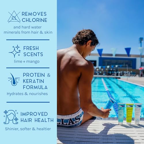 TRISWIM Chlorine Removal Body Wash | After Swim Care | Moisturizing Chlorine Soap For Swimmers And Athletes