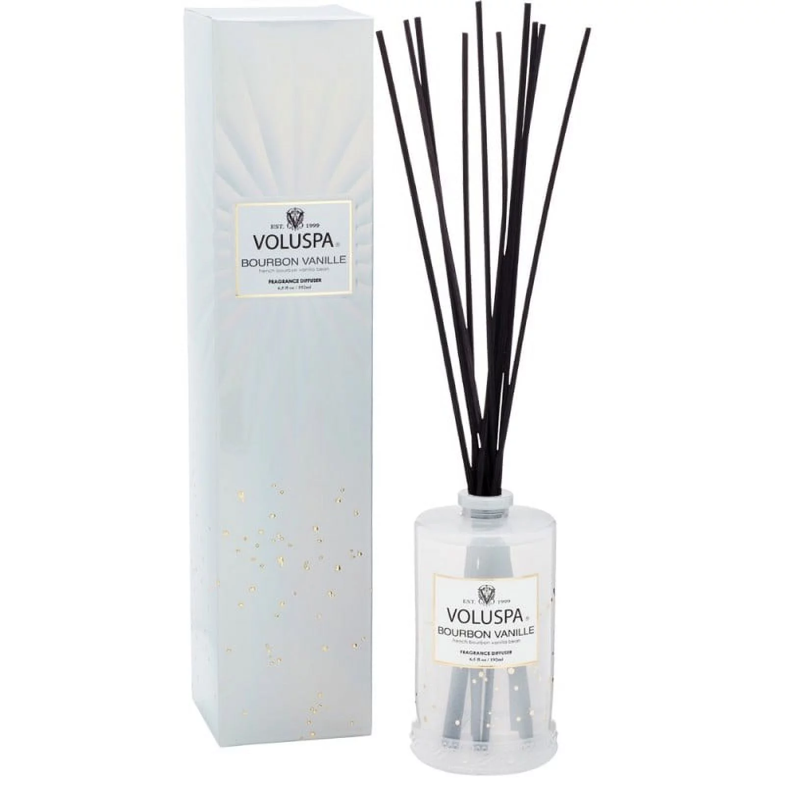 Voulspa Vermeil Bourbon Vanille Fragrant Oil Diffuser 6.5oz