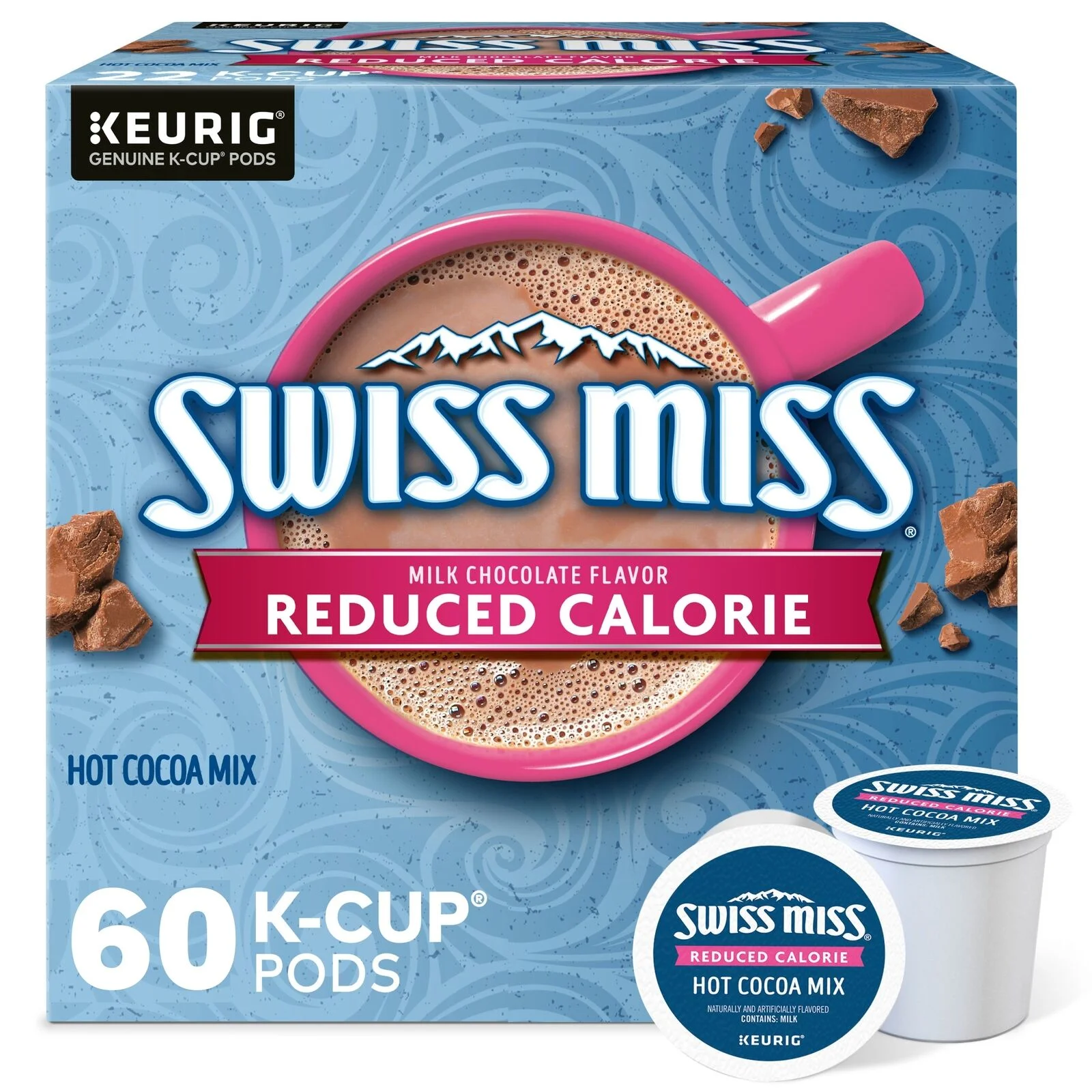 Reduced Calorie Hot Cocoa, 60 Count