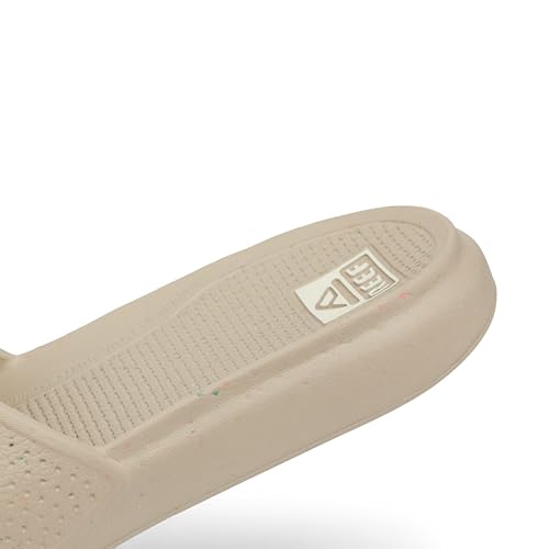 REEF Oasis Slide Waterproof Sandal, Lightweight and Flexible Beach Slide Sandal