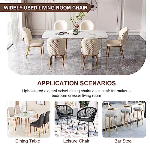 Chair Leg Floor Protectors for Hardwood Floors,Small Clear Round Rubber Furniture Sliders with Felt, Silicone Furniture Leg Caps Covers (Fit Round Diameter:0.6''-0.8'')