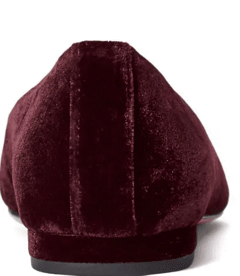 Lauren Ralph Lauren Women's Lilah Velvet Ballet Flats, 8 B