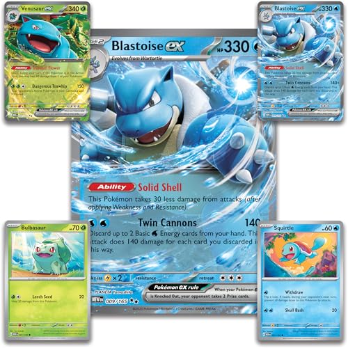 Pokemon TCG: Blooming Waters 151 Premium Collection - 12 Packs, Promos