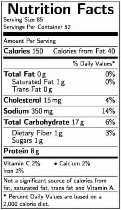 King and Prince Mrs.Fridays Gourmet Cod Fillet - 3 to 4 Ounce, 10 Pound 1 each.