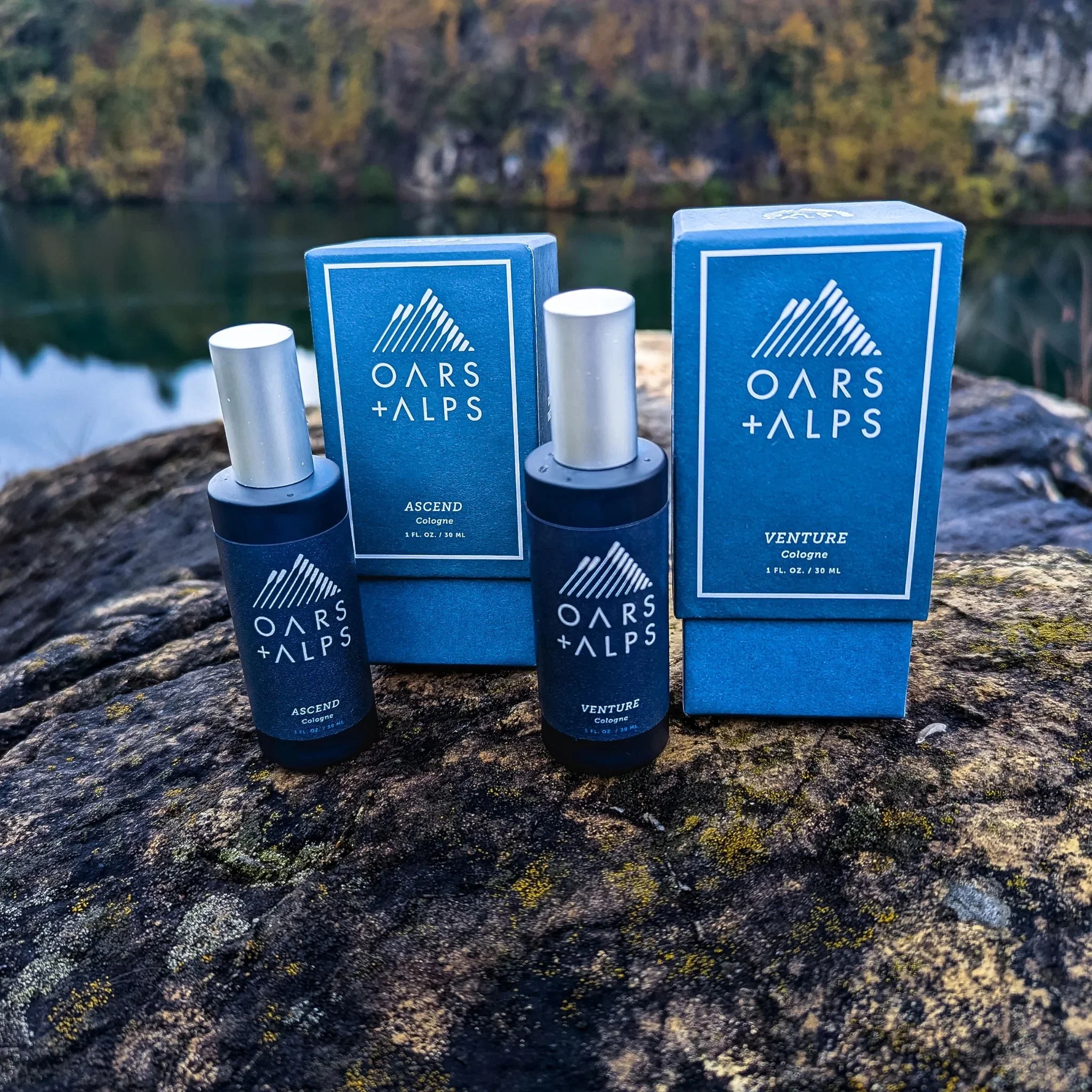 Oars + Alps Venture Cologne, Blends Refreshing Marine and Citrus Notes, Bergamot & Coastal Lime Body Spray, 1oz