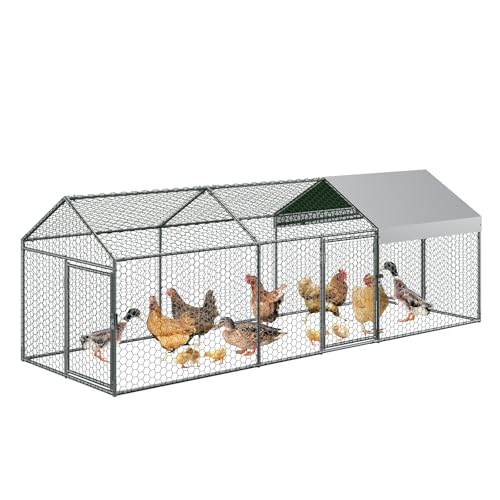 Large Metal Chicken Coop 120