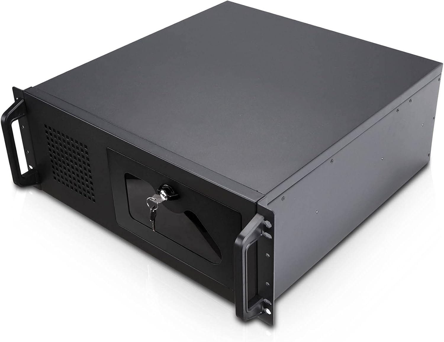 Rosewill 4U Server Chassis 11 Bay Server Case 8X 3.5 + 3X 5.25 HDD, E-ATX, Rackmount Server Case, Include Front 5X 120mm Fans Rear 2X 80mm Fans Metal Rack Mount Computer Case 25 Deep, RSV-L4000U