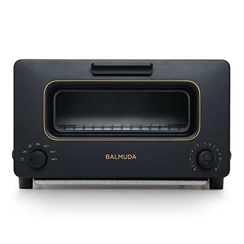 BALMUDA The Toaster | Steam Oven Toaster | 5 Cooking Modes: Sandwich Bread, Artisan Bread, Pizza & Pastry, Oven | Precise Heat Control | Steam Technology | Baking Pan | US Version | Gray