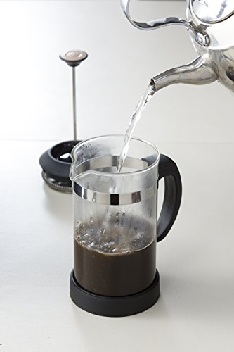 Trudeau French 1-Liter Coffee Press, Black, 1 Liter (801210)