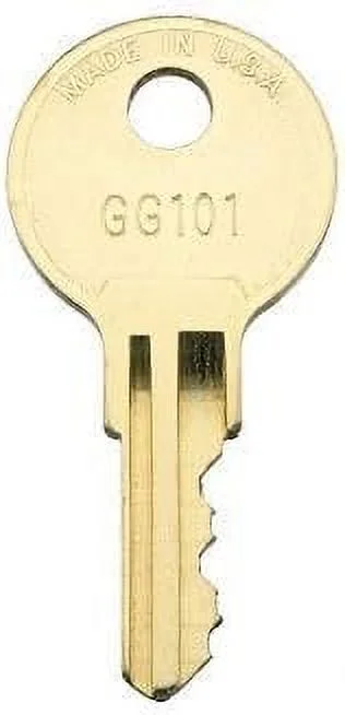 Allsteel File Cabinet Key Replaced- Pair